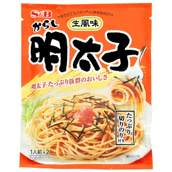 S&B pasta sauce karashi-mentaiko flavor 2portions
